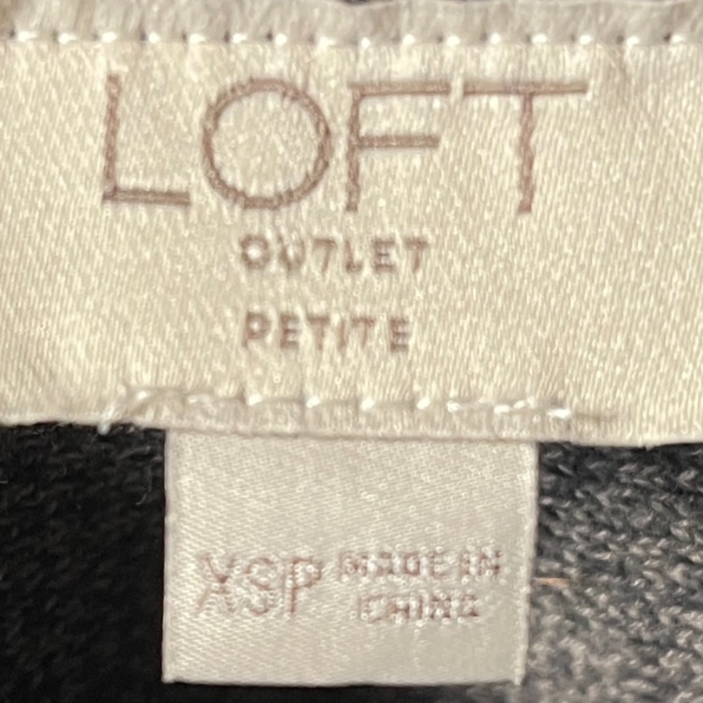 Loft Outlet Ribbed Stretch Skirt XSP - Picture 5 of 6